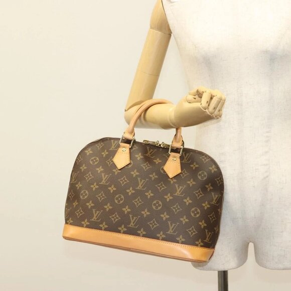 LOUIS VUITTON Monogram Alma Hand Bag M51130 LV Auth 136604 - Picture 3 of 16